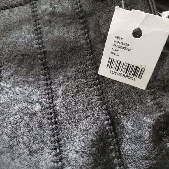 MIA & LUCA Large Black multi zipper & stitches - Picture 10 of 10